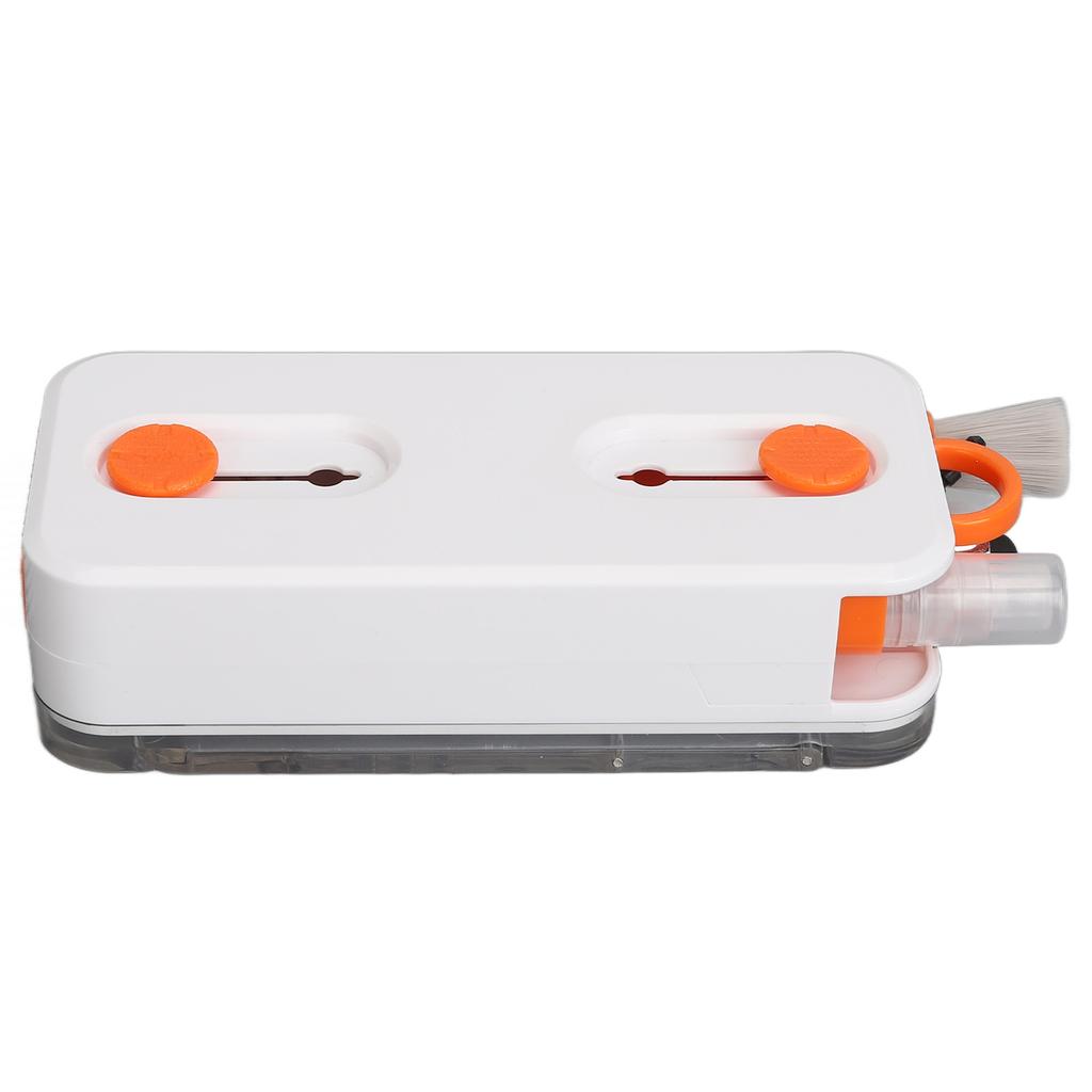 12 In 1 Cell Phone Cleaning Set Portable Electronic Cleaning Tool Kit for Earphone Orange