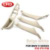 For BMW 5 Series F10 F11 F18 Inner Panel Pull Trim Cover Carbon Fiber RHD LHD Car Interior Door Handle Fit
