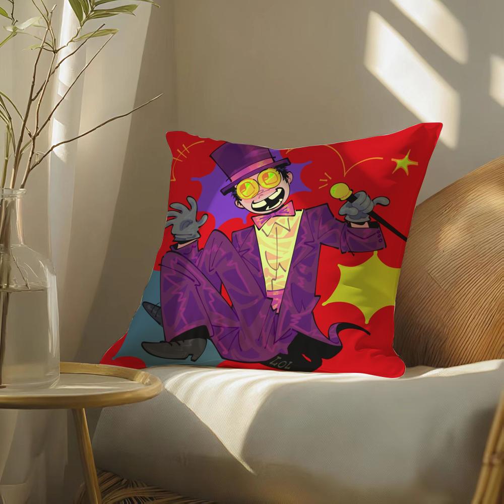 Cool Cartoon S-Superjail Pillow Case Pattern Printed Pillowcase For Living Room Sofa Cushion Cover & Bedroom Decor