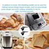 4 Pack Bread Machine Mixing Head Kitchen Accessory Bread Maker Paddle Dough Kneader Part Bread Machine Kneading Paddle