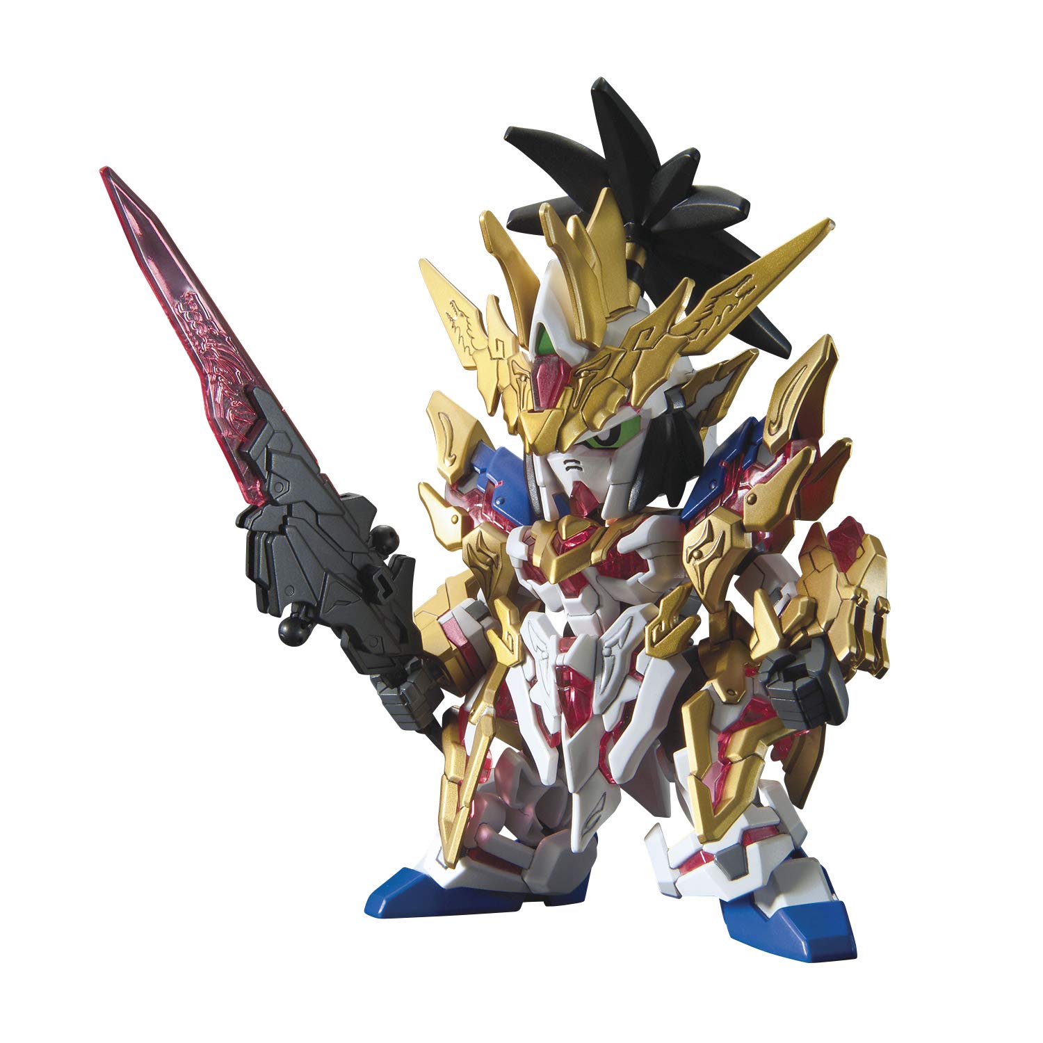 

SD Gundam Sangoku Soketsuden Лю Бэй Единорог Гандам Предварительно окрашенная пластиковая модель BAS5056753