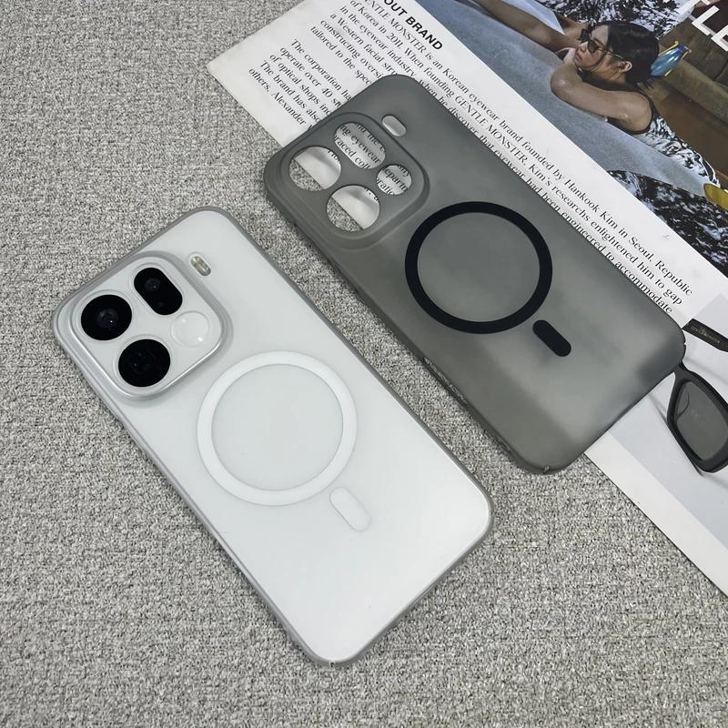For OPPO Find X9 Pro Case Hard Matte Simple Light And Thin Magnetic Protect Phone Cover For OPPO Find X9 X9Pro 5G Shell Bumper
