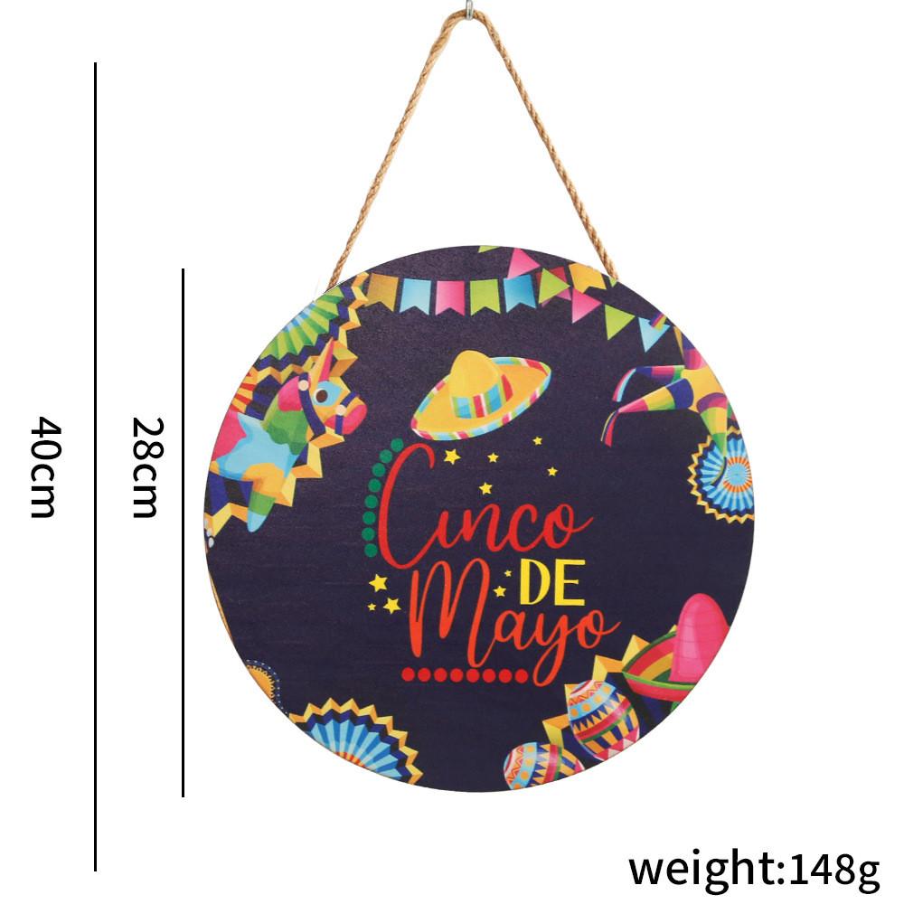 

Cinco De Exquisite Mayo Wooden Decoration For Cheerful Indoor And Party Use Carnival Party