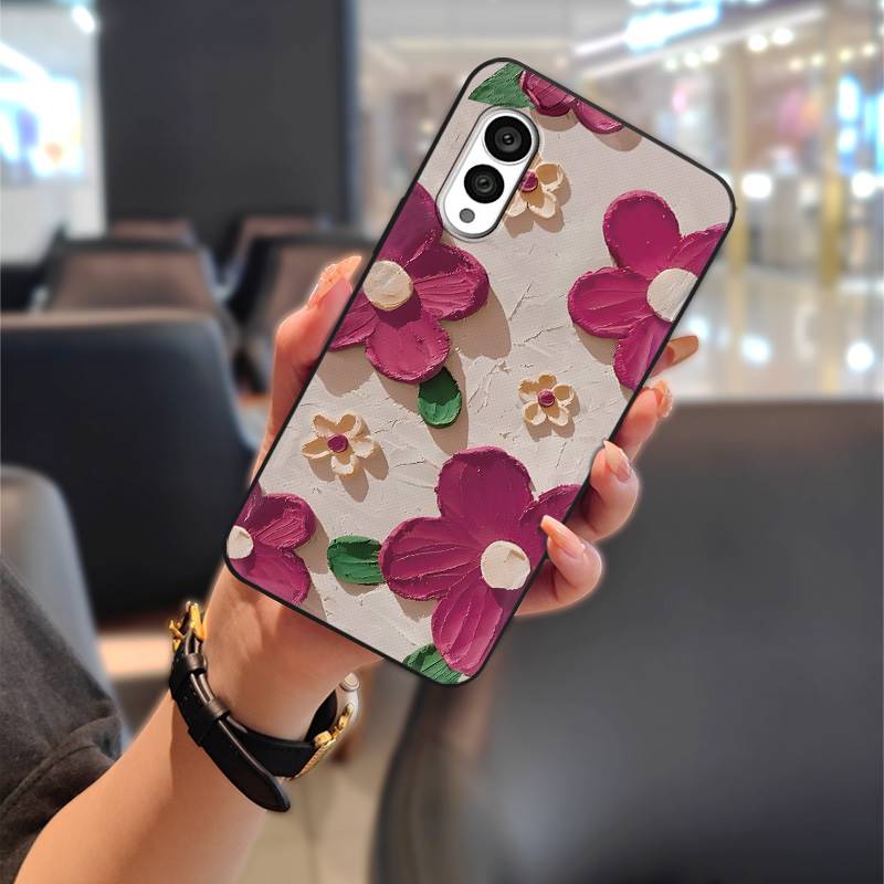 TPU Waterproof Phone Case For FCNT/Fujitsu Arrows N F-51C Cute Graffiti Anti-dust Soft case Phone Pouch Full wrap