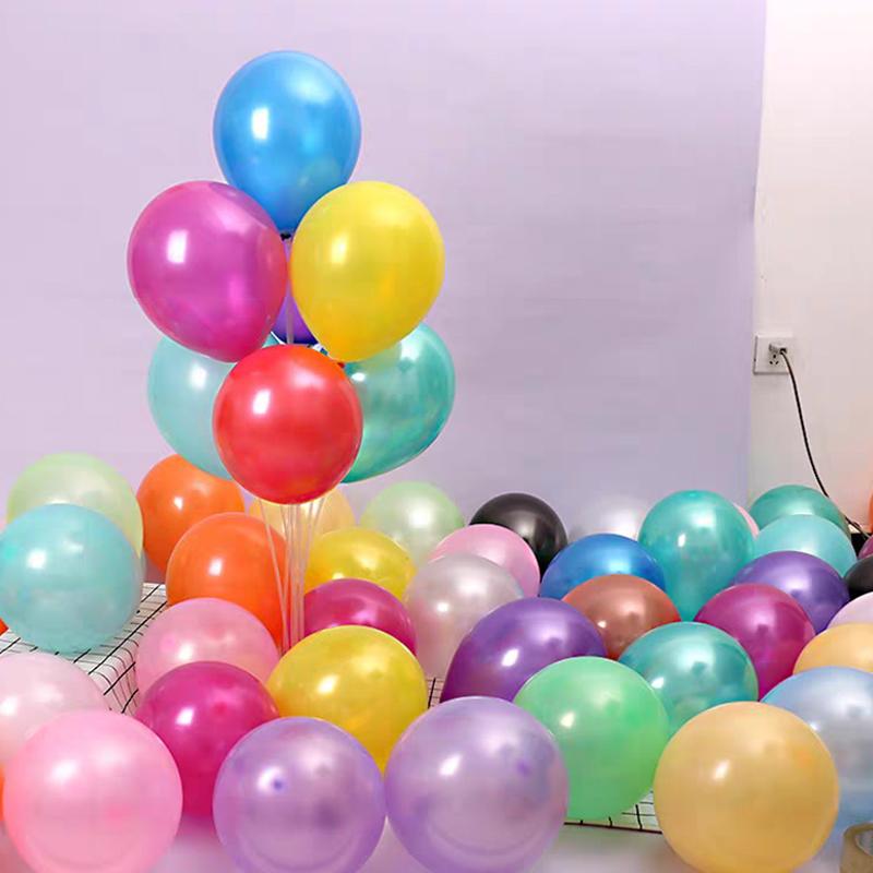 100PCS Wedding Decoration Balloon Anniversary Valentine's Day Proposal Wedding DIY Ornament Balloons Birthday Party Supplies