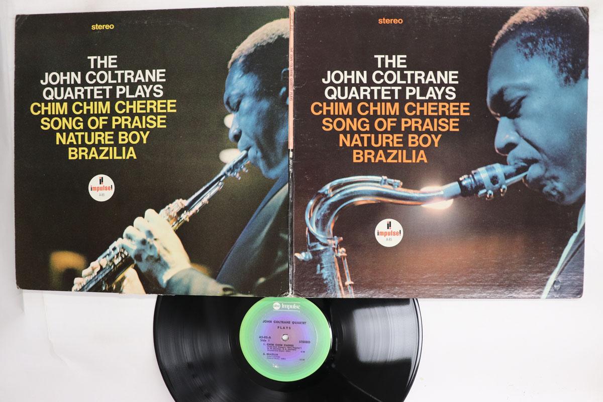 Виниловая пластинка JOHN COLTRANE QUARTET John Coltrane Quartet Plays AS85 IMPULSE 1974 США Джаз Б/у