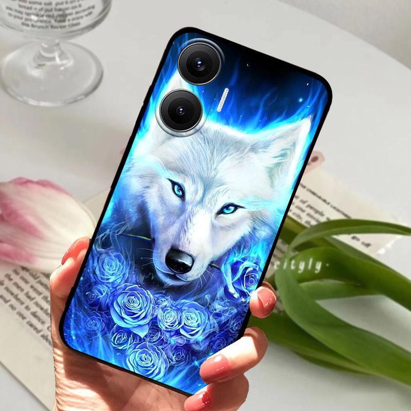 Para POCO F7 Funda Moda Silicona TPU Cubierta Trasera Para Xiaomi Poco F7 F 7 5G Funda de Teléfono Blanda Carcasa Protectora Capa Coque Fundas