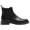 Zara Comfortable Fashionable Minimalist Short Chelsea Boots Men Boots Black 12002520800