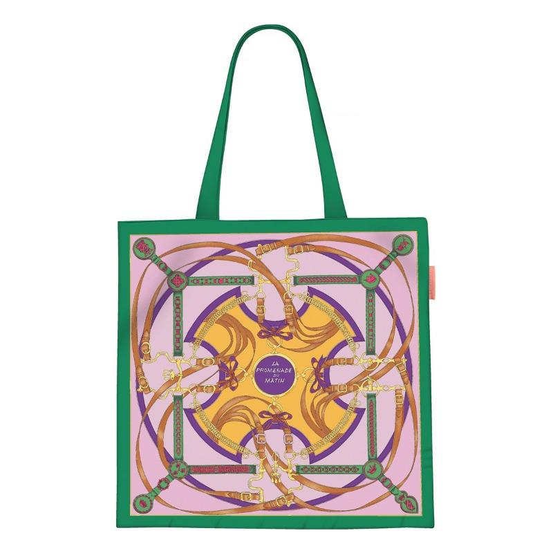 Spring new printed handbag women's oil painting series handbag shoulder bag tote bag fashion canvas bag
