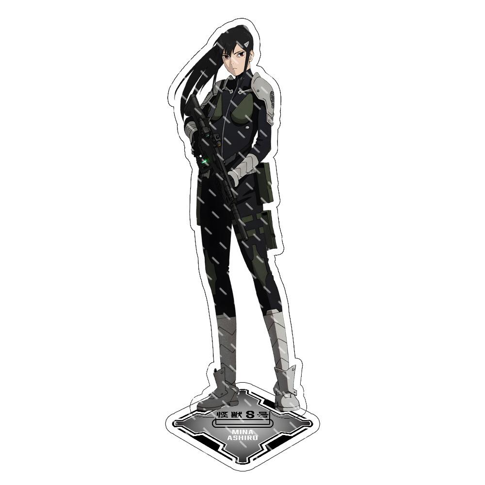 Kaiju No.8 Anime Peripheral Reno Ichikawa KAFKA HIBINO Acrylic Stand Figure Model Desktop Decoration Fans Collect Gifts