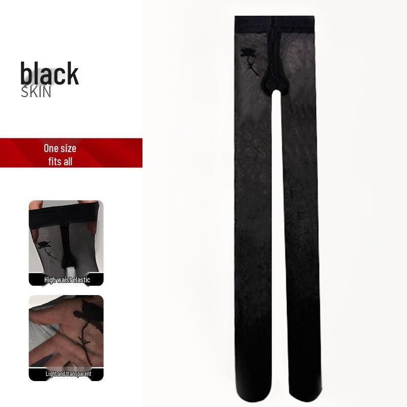 "Women's Red Pepper Summer Stockings: Thin Anti-Snag Silk Pantyhose for Shaping and Beautiful Legs"