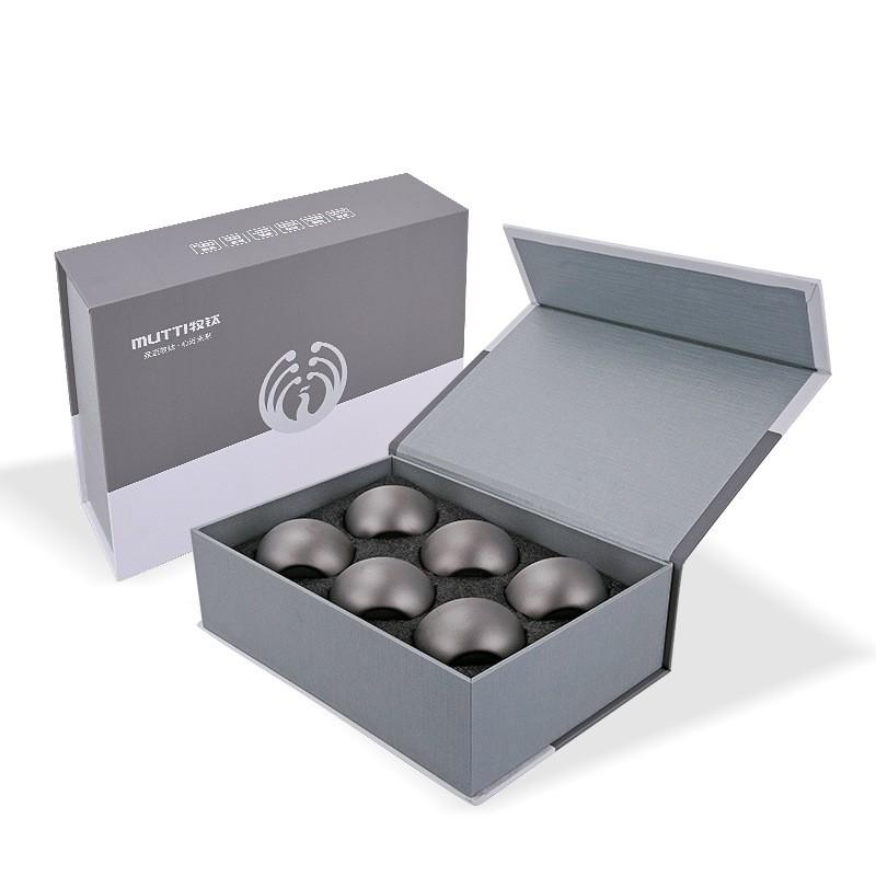 Portable Pure Titanium Travel Tea Set With Double-Wall Insulated Cup Outdoor Camping Pot Gift