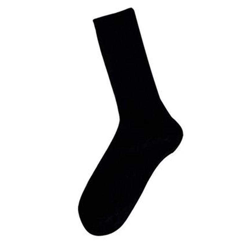 

Весенне-летние полосатые блестящие носки для ношения слоями, мягкие и универсальные женские носки средней длины One Size чёрный