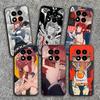 Anime Character Makima CSM Soft Phone Case for Xiaomi Redmi Note 12 13 14 15 Pro Plus 11 12S 11S 11T 10 4G Black Cover Back Shel