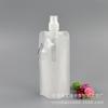 Foldable 500ml Water Bag for Mountain Climbing & Travel - Portable, Customizable Design, Plastic Drinking Kettle