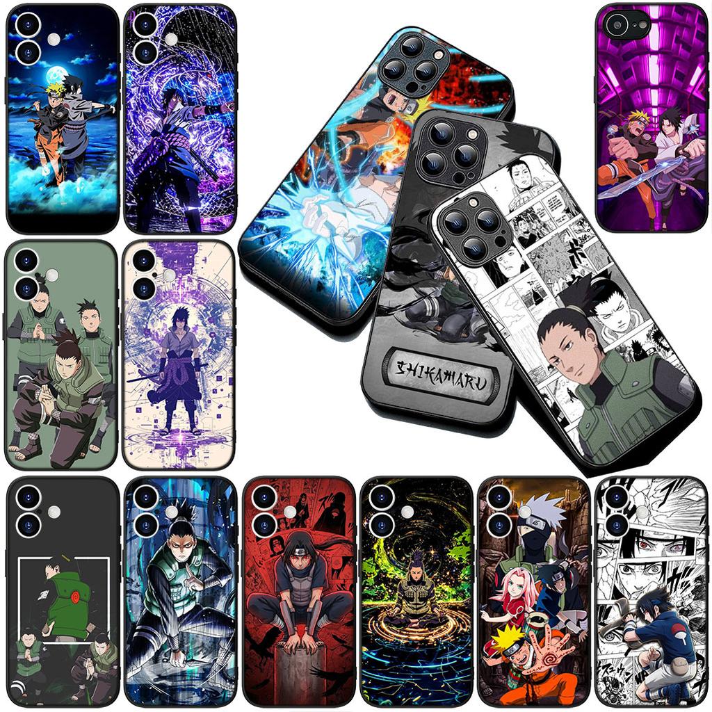 Cover for OPPO A80 A18 A16 A40 A17 A15 A38 A78 A79 A54 A57 A12 A60 4G 5G Casing Phone Case Nara Shikamaru Narutos Uchiha Sasuke