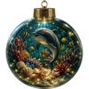 3D Kristallen Kerstversiering Bal Boom Hangend Decor - Acryl Feestdecoratie Semi-Handgemaakt Amerikaanse Stijl