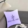Jesus Del Pozo Cushion Cover Reversible Plush Pillow Cover – For Car, Sofa, Bedroom, Perfect As a Gift.