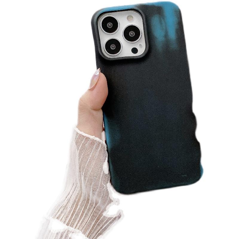 Thermal Sensor Heat Induction Case For iPhone 13 12 11 Pro Max Mini XR XS X 7 8 6 6S Plus SE 2020 Discoloration Phone Back Cover