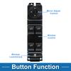 X Autohaux Front Power Window Switch for Ford Escape Focus Transit Connect No.BM5Z14529H