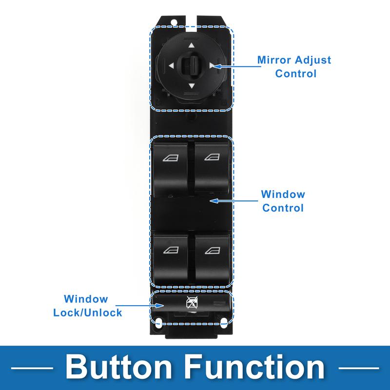X Autohaux Front Power Window Switch for Ford Escape Focus Transit Connect No.BM5Z14529H