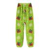 Women's Solid Color Trousers With Cuffs Casual Pants And Pajama Pants