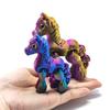 Figurine de Cheval Imprimée en 3D Articulations Mobiles Statue de Poney Jouet Fidget Anti-Stress Modèle Animal Éducatif Ornement Décoration de Bureau