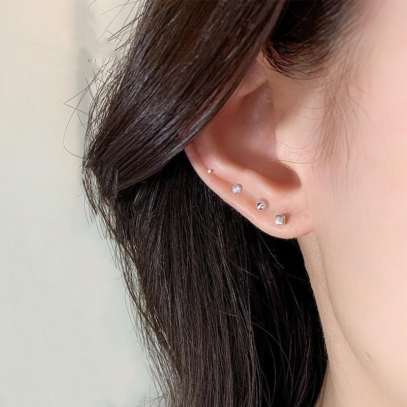 Ear Studs  Ear Sticks  Ear Piercing  Ear Needles for Sleeping  No Need To Remove Earrings  Anti-blocking Needles  Small Earrings