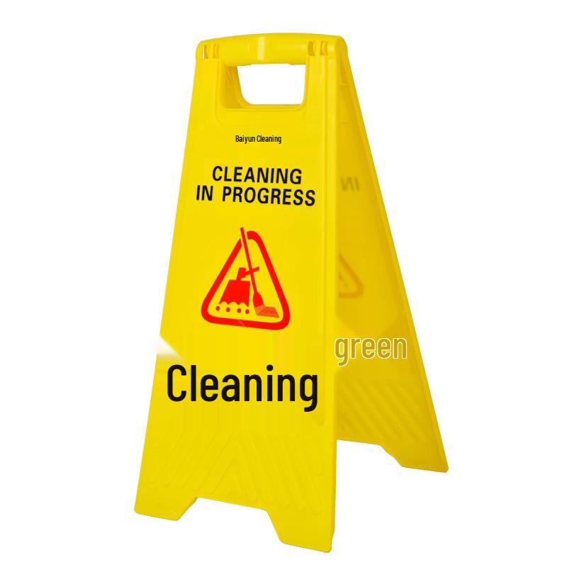 Warning A-Frame Sign: Slippery Floor, Wet Floor, Do Not Park, Under Repair