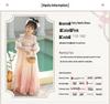 2025 Spring Hanfu: Ancient Style Fairy Tang Suit Dress for Little Girls