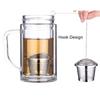 Stainless Steel Tea Medicinal Herbs Hot Pot Seasoning Infuser Strainer Steeper