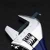 Short Handle Wrench Big Opening Ratchet Wheel Adjustable Bathroom Wrench for Maintaining Bathroom Piping Facilitie Screw Nut