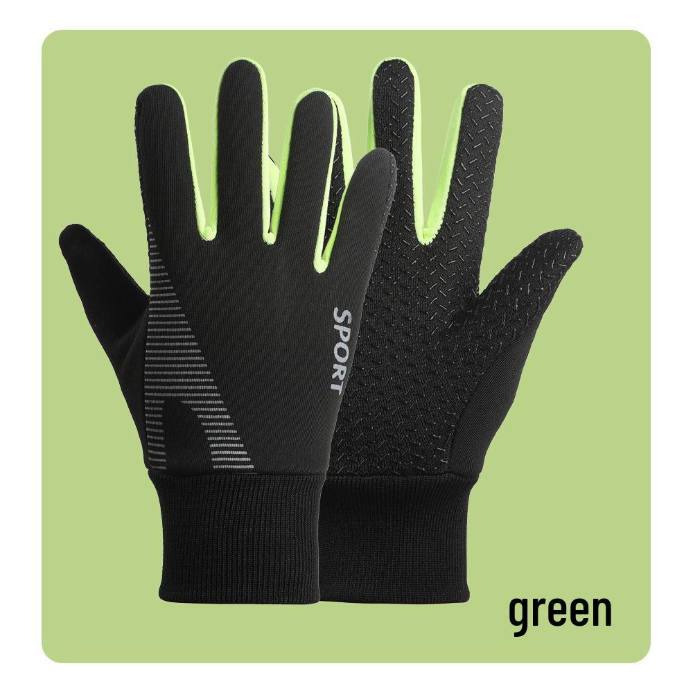 Boys' Winter Cycling Gloves: Windproof, Waterproof, Plush Lined, Touchscreen Compatible, Full-Finger Design for Cold Protection