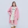 Teenie Weenie Women's College Style Toggle Woolen Coat