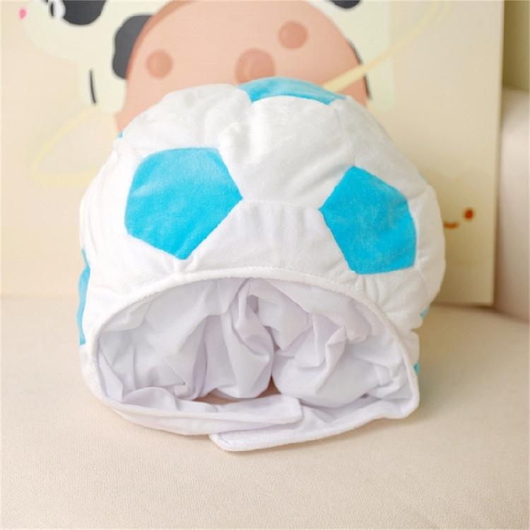 Soccer Themed Headgear Cap Comfortable Cotton Football Headpiece Washable For Adults Kids Sports Event Family Gathering