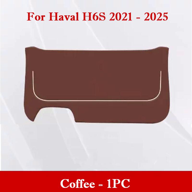 For Haval H6 H6S Car Trunk Door Anti Kick Pad Tailgate PU Leather Anti Dirt Protective Mat Interior Cargo Liner Auto Accessories