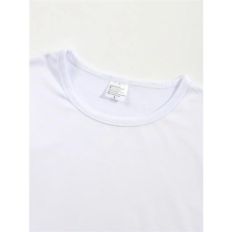 Rozmiar Europejski Uroczy Damski Różowy Panterka/Poliester/Tkanina Średnio Rozciągliwa/Sportowa Odzież Drukowana na Cały Sezon/Damska Casualowa z Okrągłym Dekoltem z Nadrukiem Graficznym