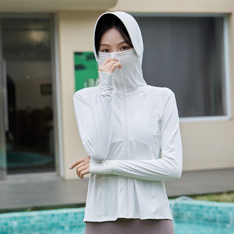 Women s UPF 50+ Hooded Sun Protection Jacket L