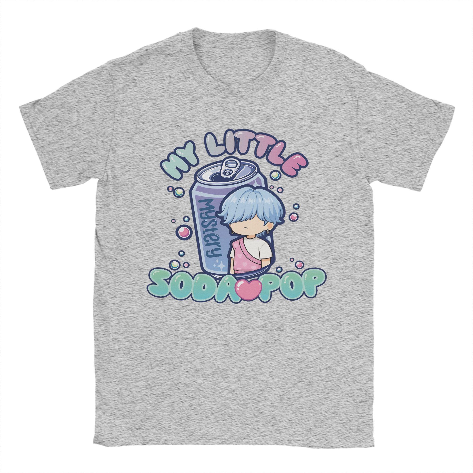 

Mystery s Soda Pop Kpop Demon Hunters T-Shirts Men Novelty Pure Cotton Tee Shirt Crewneck Short Sleeve T Shirt Printing Clothes 4XL
