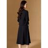 Women's Striped Patchwork Lapel Professional Suit
