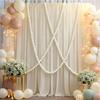 Bruiloft Parelkrans Decoratie Romantische Parelkralen Hangend Parelketting Ornament Feestdecor