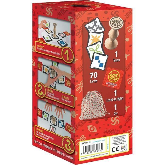 Zygomatic | Jungle Speed | Jeu de société | À partir de 7 ans | 2 à 10 joueurs | 15 minutes | Éco-conception