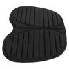 Kajak-Sitzkissen 375 x 320 mm Bequem für Angelkajaks EVA-Sitzpolster für Paddler Langes Sitzen Schwarz