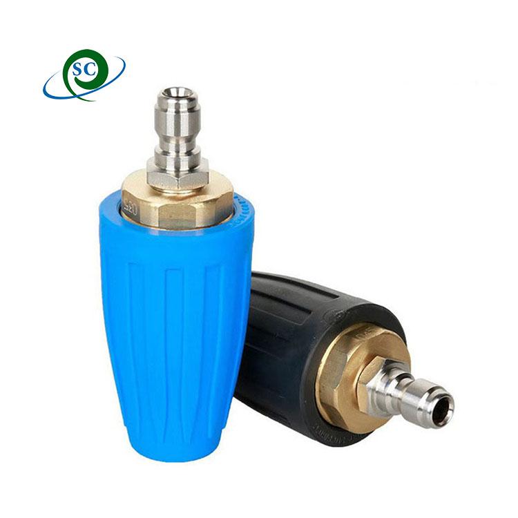 4000 PSI High Pressure Turbo Jet Nozzle Universal Car Wash Water Gun Head Washer New Condition Rotating Blaster