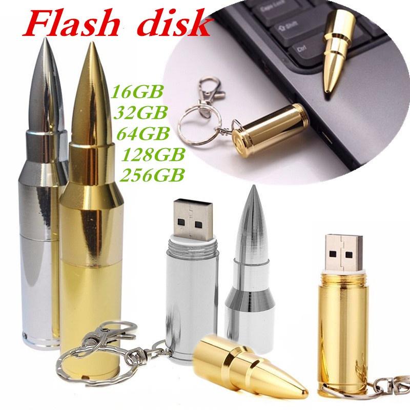 Usb Bullet Design Metal Bullet Shape USB Memory Stick Flash Pen Drive Pendive-buy at a ...