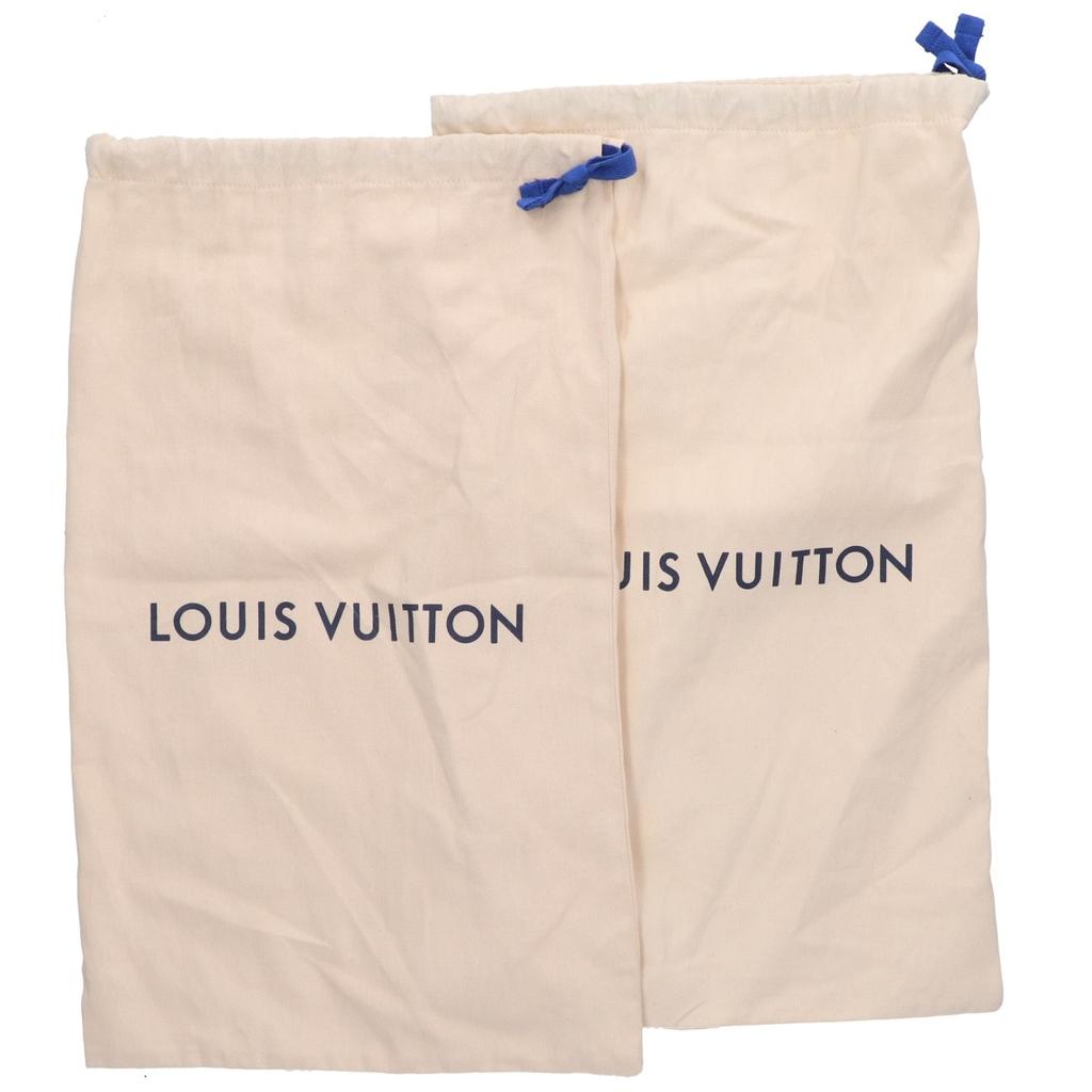 Louis Vuitton 1A9JGF LV Trainer Monogram Denim i Skóra Cielęca Licowa Sneakersy buty 8 1/2 czarnyUżywane