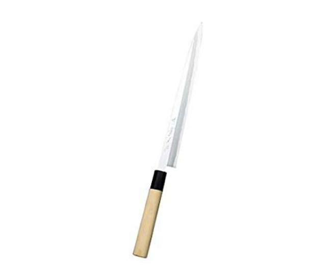 AS ONE Sakai Jikko Steel Pufferfish High-Quality (White No. 2) Knife, 24cm, 17558/61-7874-59