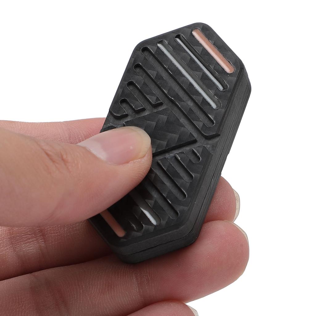 Fingertip Push Card Luminous Carbon Fiber Push Slider Toy Portable Fingertip Slider Toy for Office H