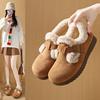 2025 Winter New Boken Shoes with Velvet Korean Edition Female Student Board Shoes Sports Warm Casual Shoes
