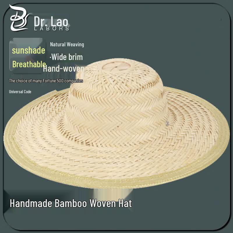 LBS835 Handmade Bamboo Sun Hat Universal